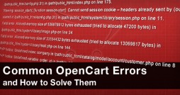 common-opencart-errors-and-how-to-solve-them